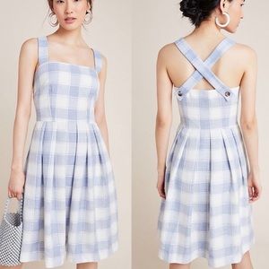 Anthropologie Gal Meets glam crisscross back dress